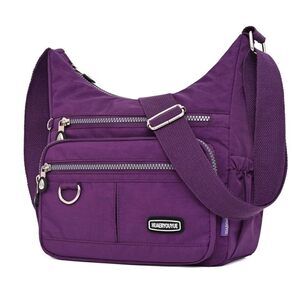 9621 Crossbody Bag Multi Pocket Shoulder Handbags Purse Waterproof Nylon
